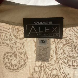 Nice dress top 2 piece as shown size 3x